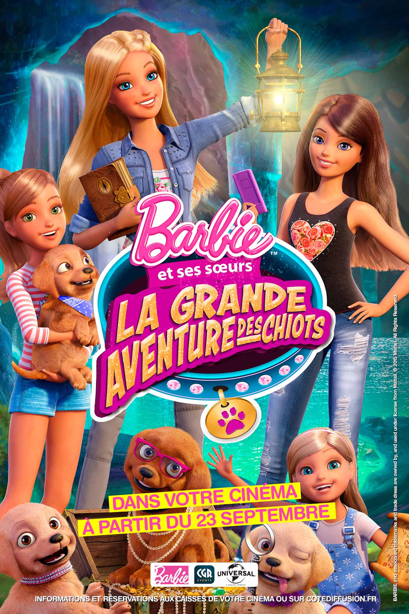 barbie et ses chiots jouets