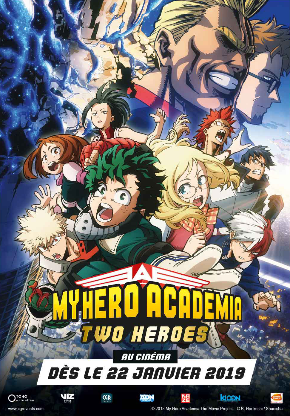 My hero academia film