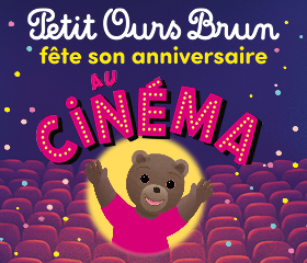 Petit Ours Brun fête son anniversaire au cinéma