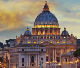 Saint Pierre et les Basiliques Papales de Rome en 3D