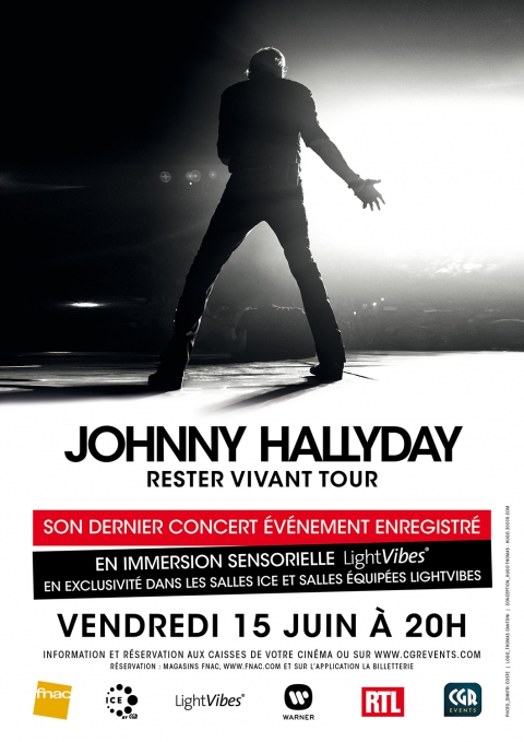 Johnny Hallyday - Le concert de sa dernière tournée - Au cinéma