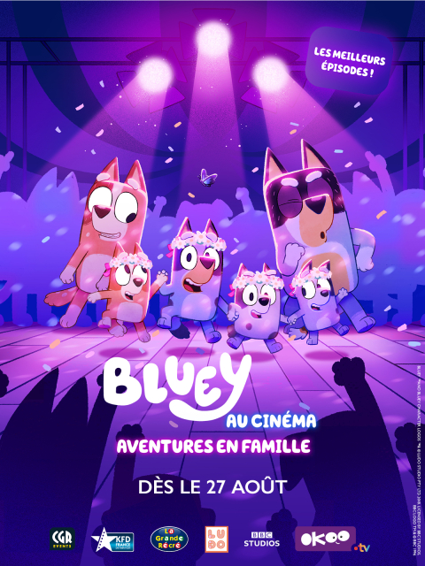 Bluey au Cinéma – Aventures en Famille