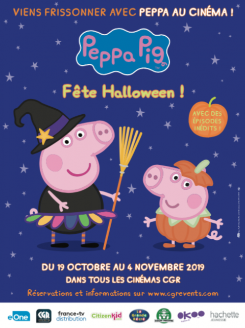 Peppa Pig fête Halloween