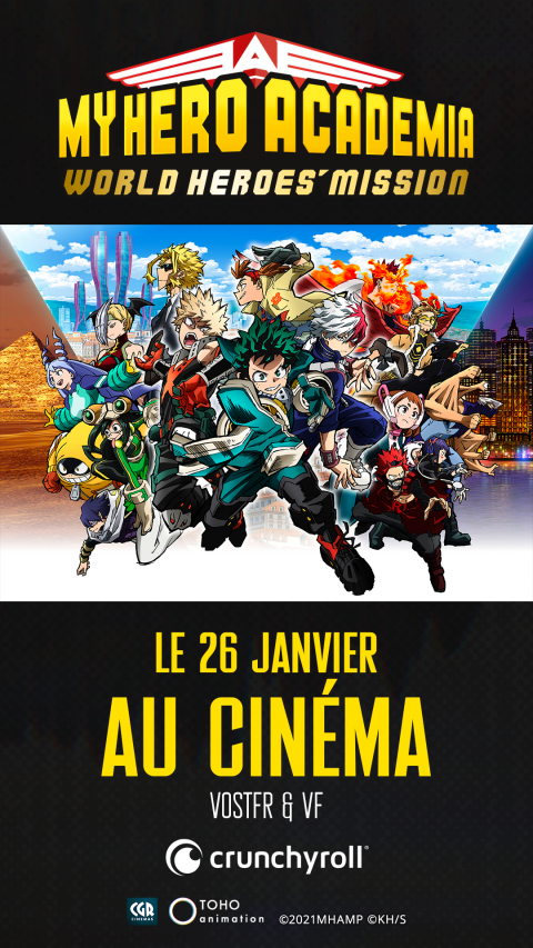 AVANT PREMIERE - My Hero Academia : World Heroes' Mission