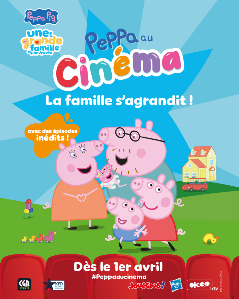 Peppa au cin&eacute;ma : La famille s&rsquo;agrandit ! 